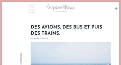 Desktop Screenshot of les-parentheses.com